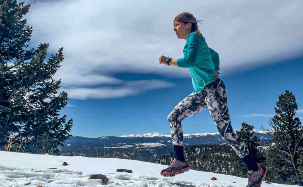 How should I dress for running in winter?